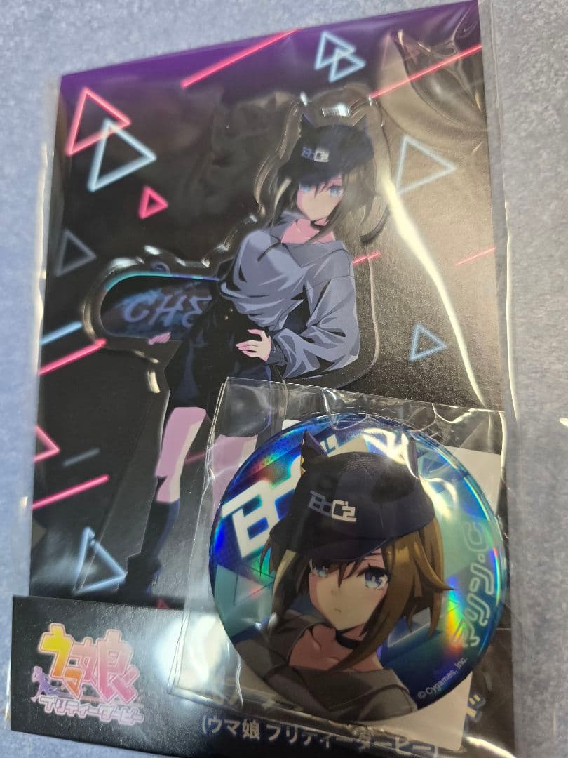 ウマ娘 シュヴァルグラン アクリルスタンド 缶バッジ - メルカリ