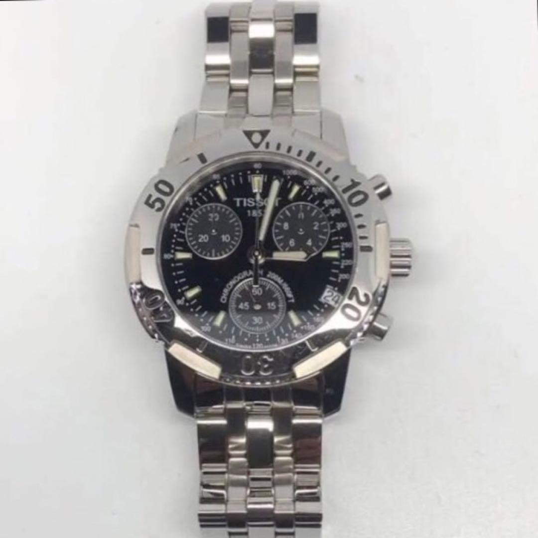 時計 TISSOT PRS200 CHRONOGRAPH black
