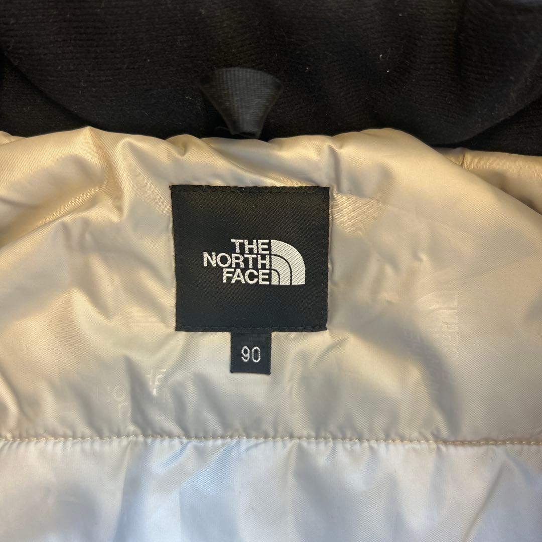 子ども用　ノースフェイスアウター　90 パープル×ブラック