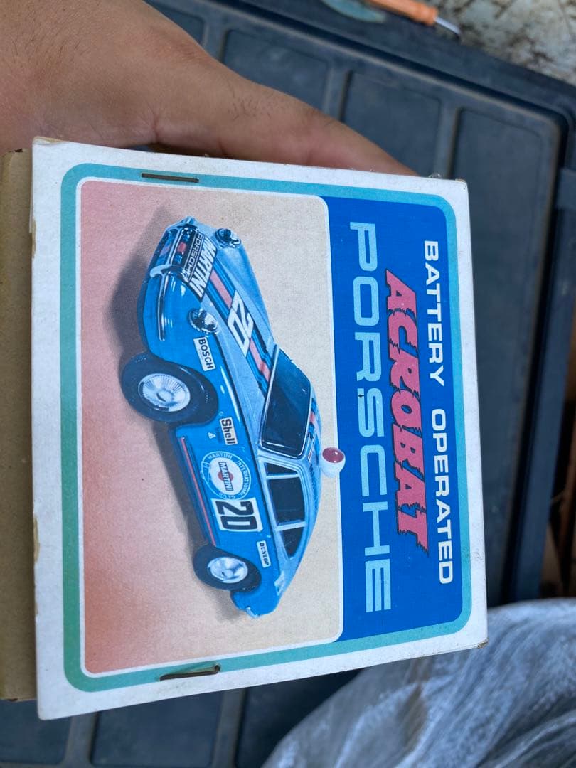 1/16スケール ポルシェ911マティーニレーシング仕様 ブリキ模型