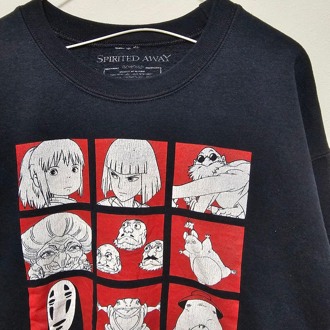 00s 千と千尋の神隠し スウェット ジブリ 宮崎駿 もののけ姫 - メルカリ