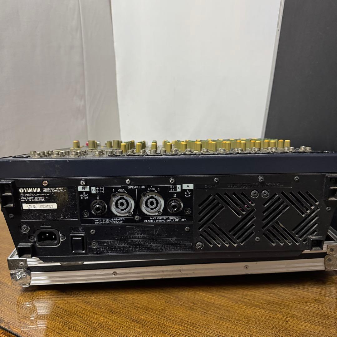 YAMAHA EMX5016CF パワードミキサー ④