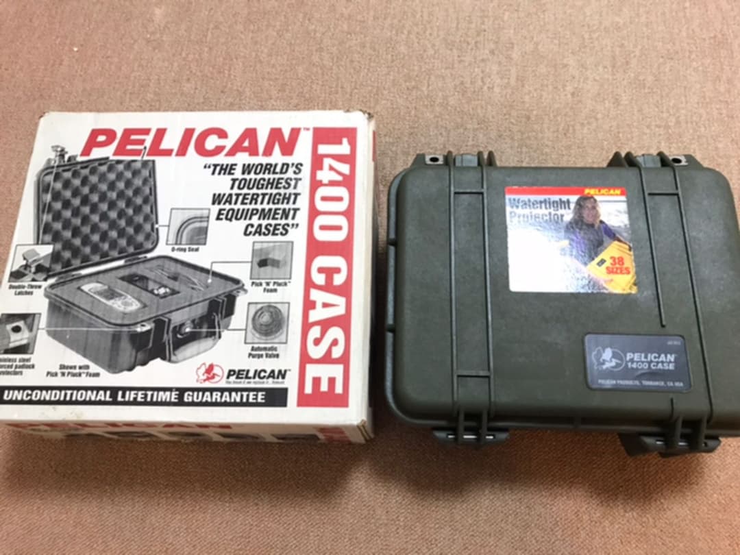 PELICAN 1400 OD 旧ロゴ ペリカンケース - メルカリ