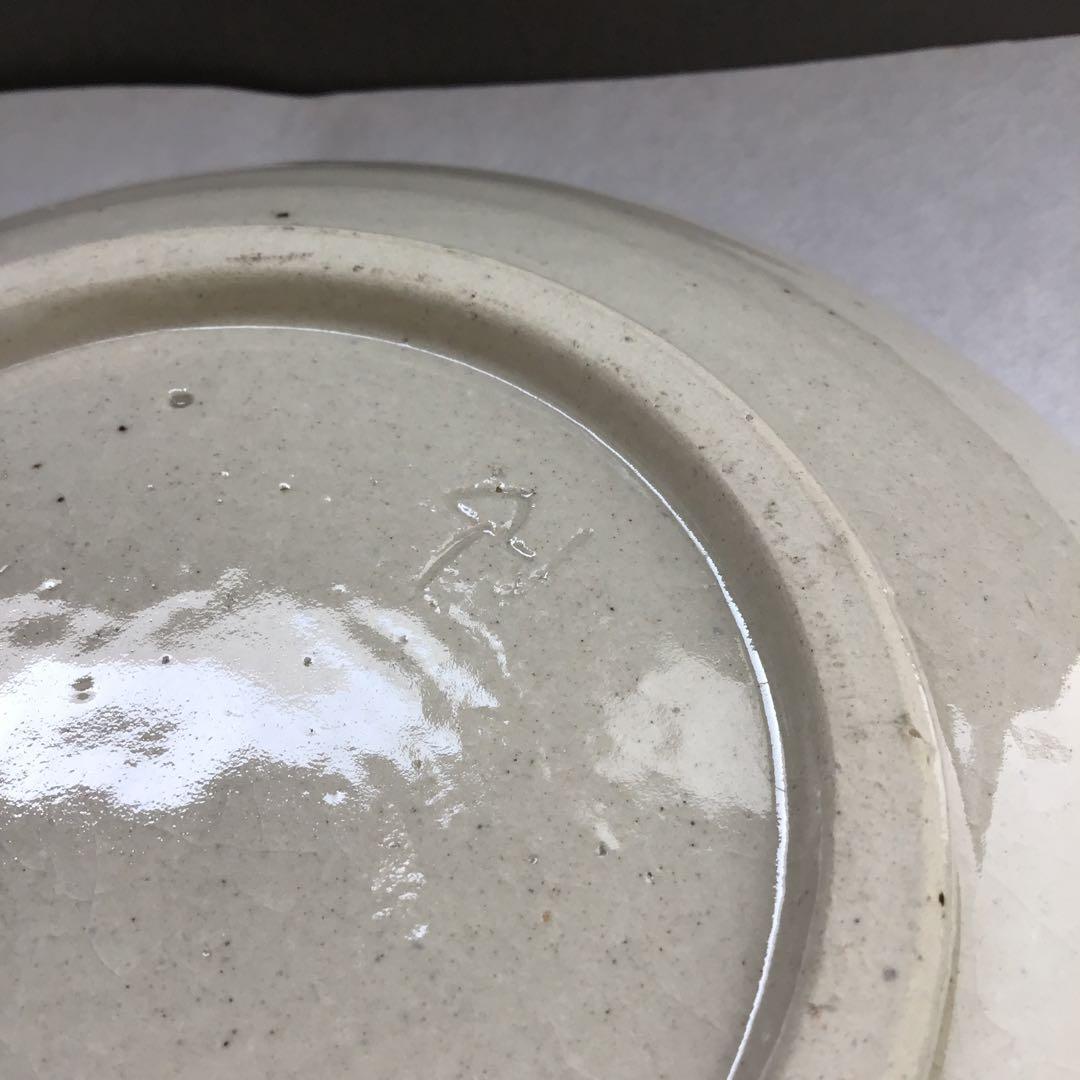 茶道具 菓子器 赤絵花文皿 瀬戸本業窯 水野半次郎作 栞 共