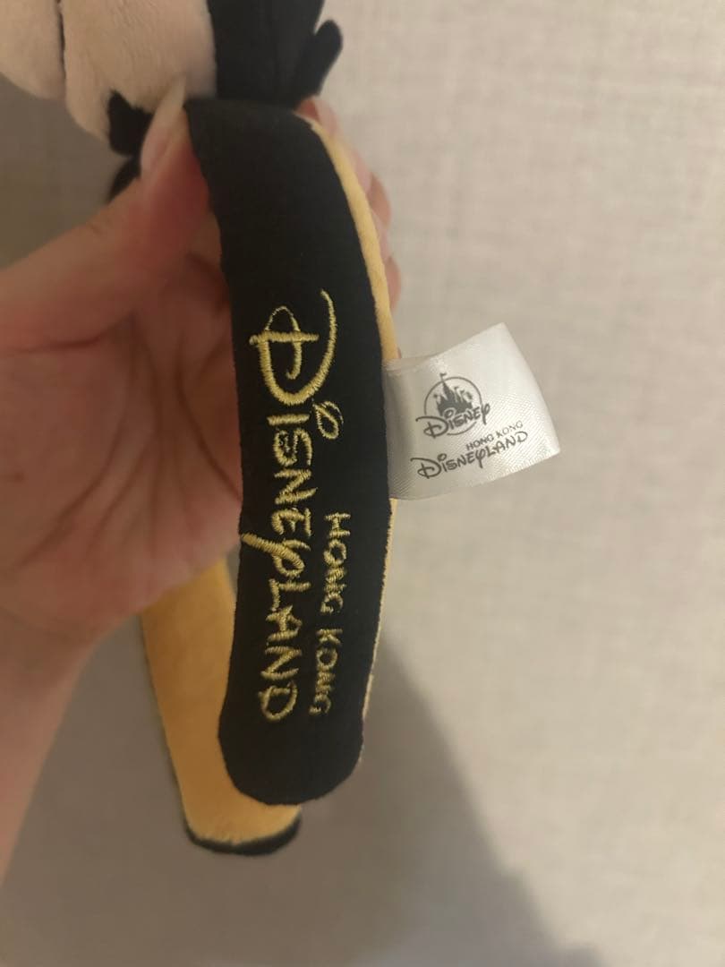 香港ディズニーランド ミッキー・ミニー ヘアバンド カチューシャ