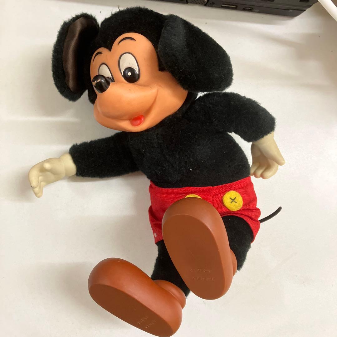 ヤングエポック ミッキー ぬいぐるみ レトロ 昭和 ディズニー Disney