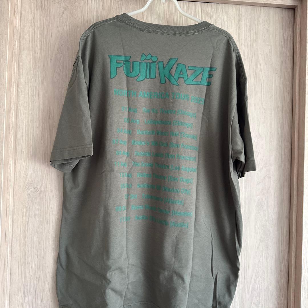 藤井風 FUJII KAZE 北米ツアー 2025 Tシャツ (XL)