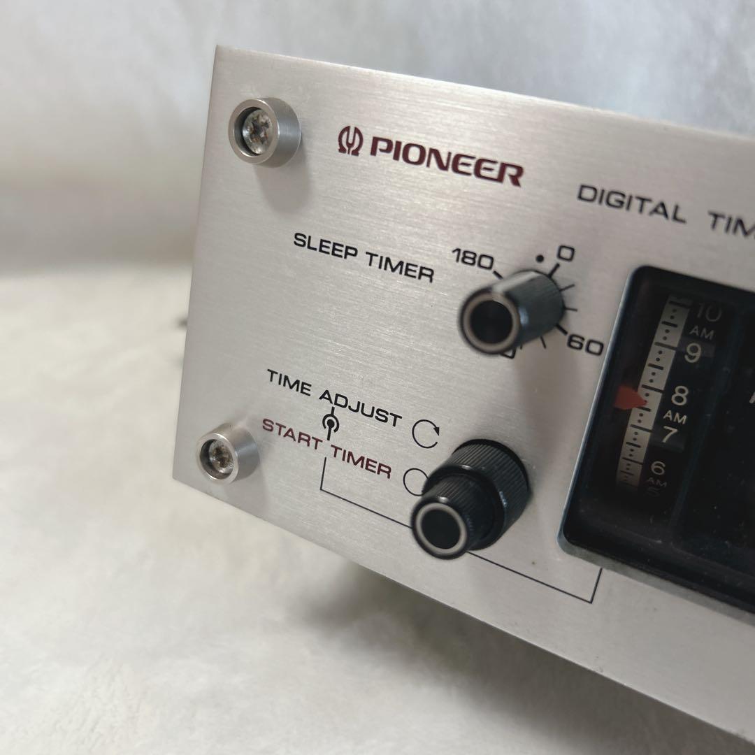 Pioneerパイオニア デジタルタイマーPP-215A レトロ パタパタ時計