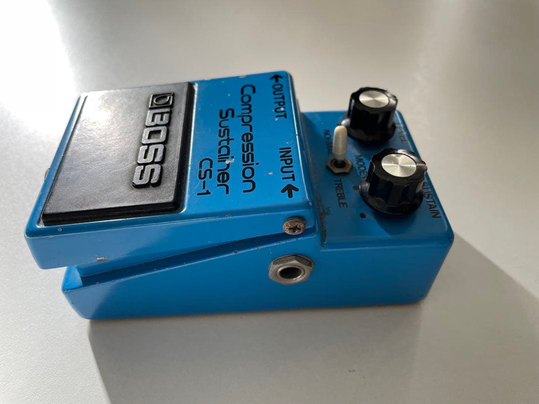 BOSS CS-1 compression sustainer 日本製　銀ネジ