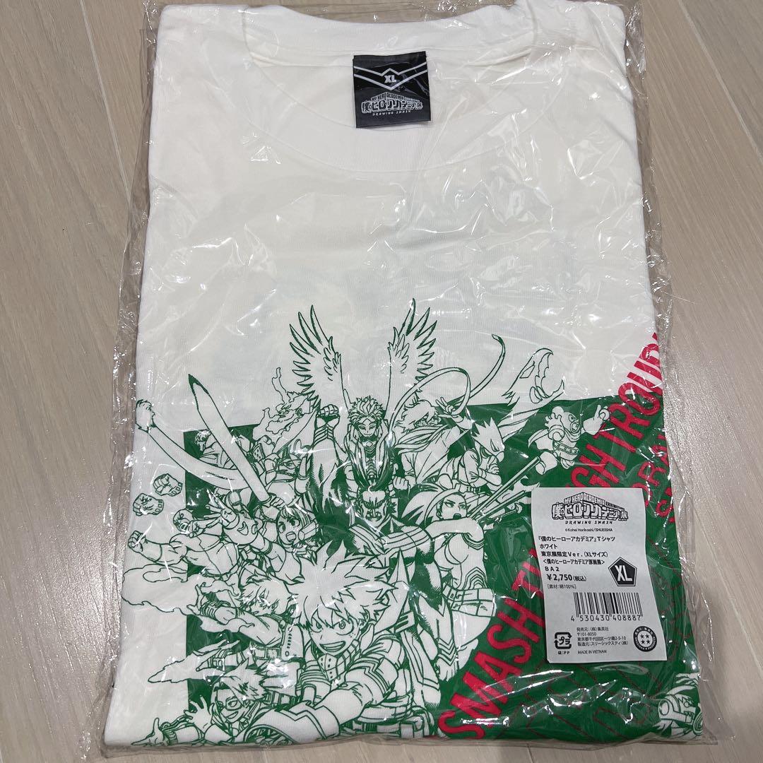ヒロアカ 原画展 Tシャツ XL 僕のヒーローアカデミア 大阪、東京