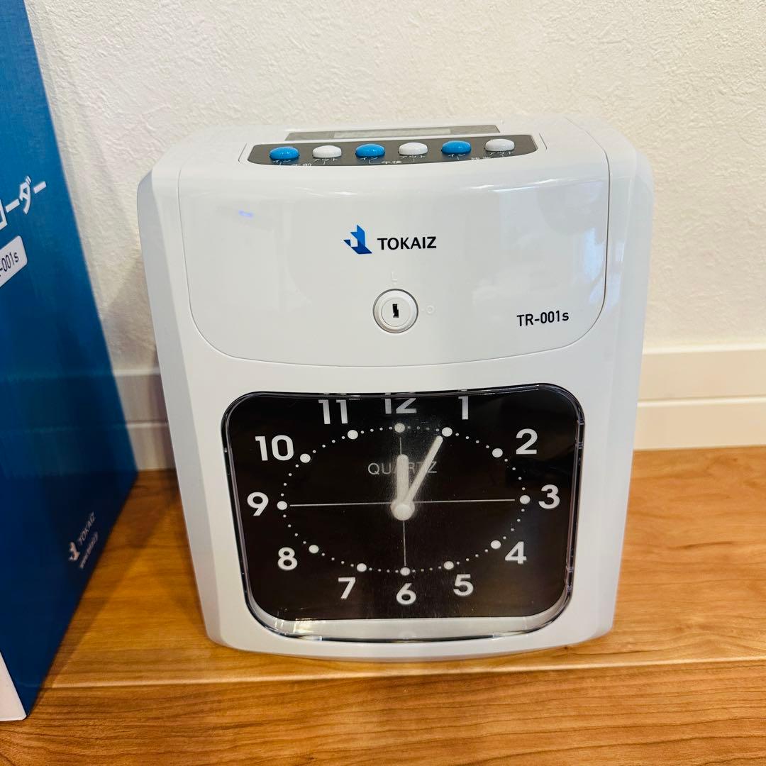 TOKAIタイムレコーダーTR-001s 出勤カード付き　動作確認済み
