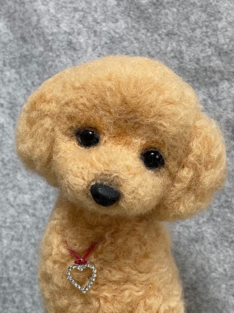 羊毛フェルト トイプードル