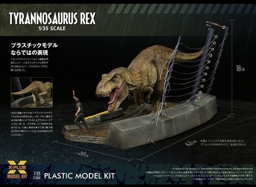 エクスプラス ジュラシック　 ブルー＆ベータ/ティラノサウルス