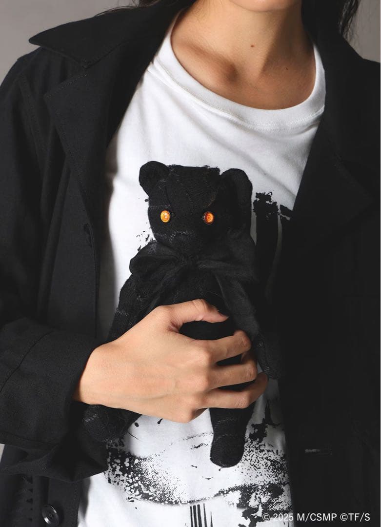 GroundY×チェンソーマン マキマ アイズ テディベア / 漆黒ver