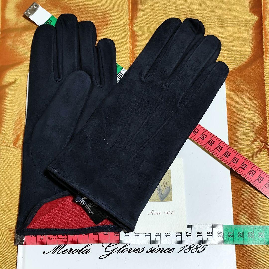 値下げ 最終 メローラ スエード紺 カシミア赤 革手袋 グローブ MEROLA 楽天市場】MEROLA ( メローラ ) イタリア製 メンズ 革 手袋 スウェード