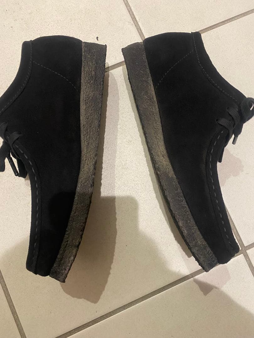 Y*K様 Clarks ブラック Wallabee 26cm クラークス ワラビ