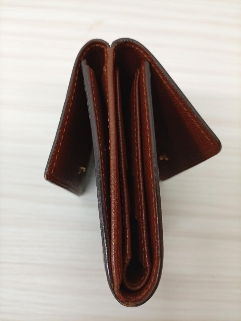 L0105-17　Louis Vuitton モノグラム 三つ折り財布