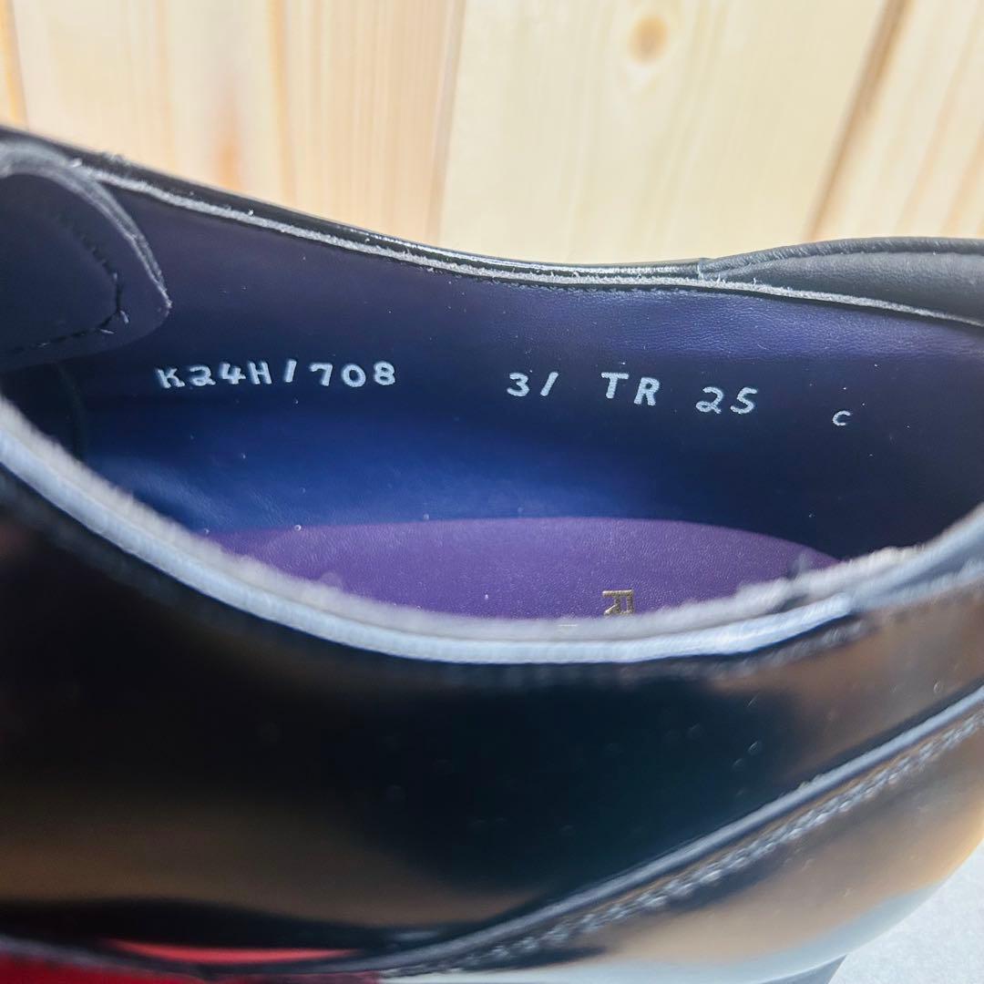 【新品】REGAL リーガル 31TR 内羽根 ストレートチップ 黒 25cm