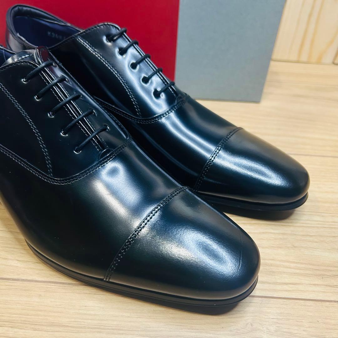 【新品】REGAL リーガル 31TR 内羽根 ストレートチップ 黒 25cm