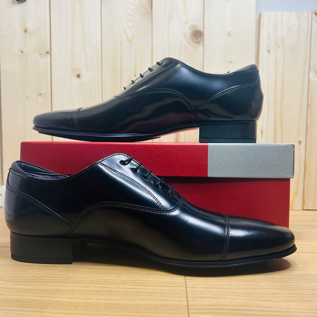 【新品】REGAL リーガル 31TR 内羽根 ストレートチップ 黒 25cm