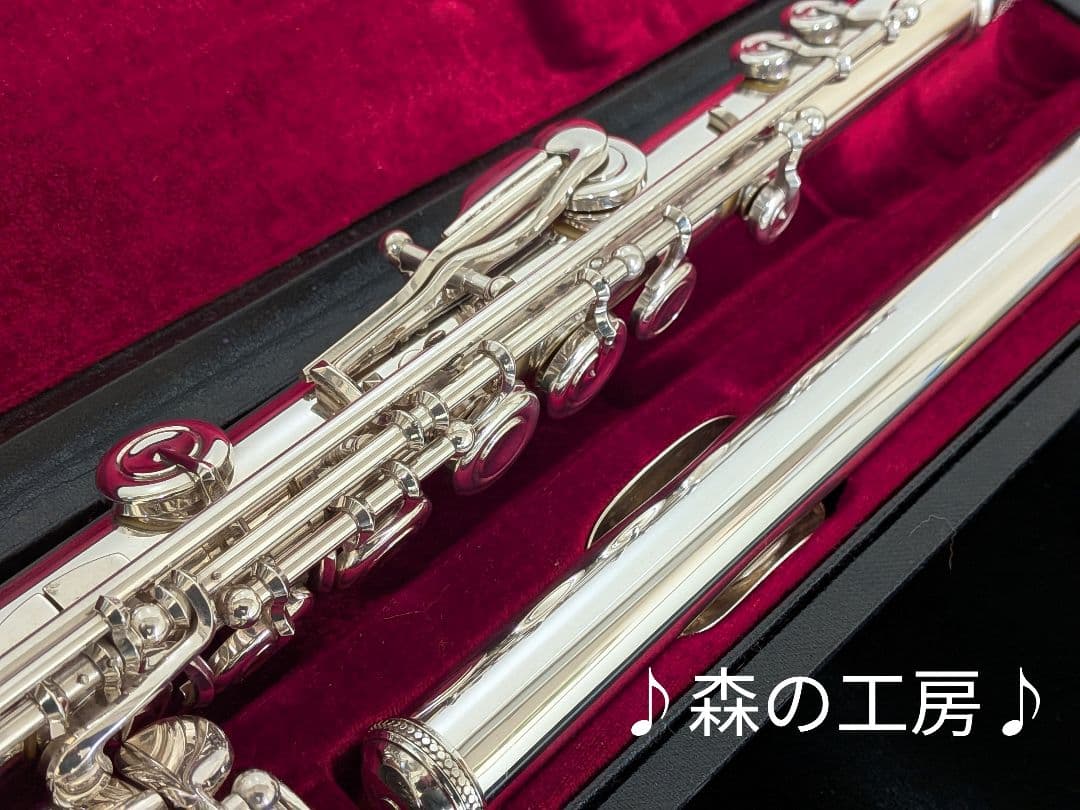 中古フルート専門店‼️部活応援‼️頭部管銀製 ヤマハフルートYFL451 E
