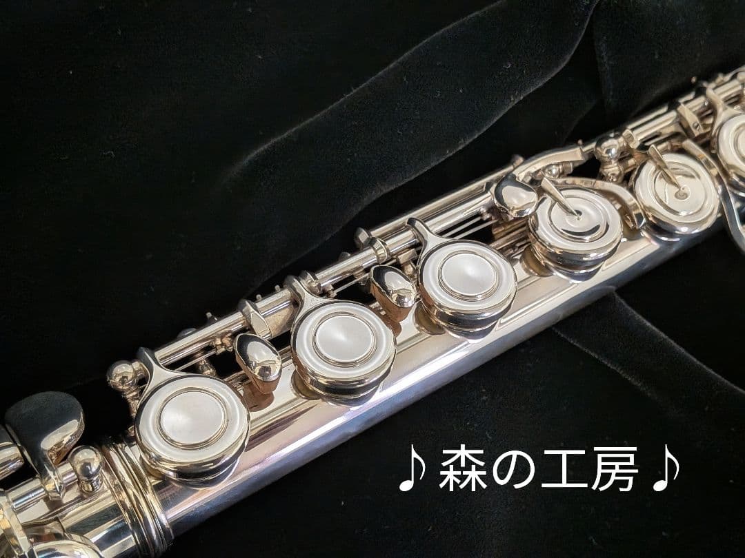 中古フルート専門店‼️部活応援‼️頭部管銀製 ヤマハフルートYFL451 E