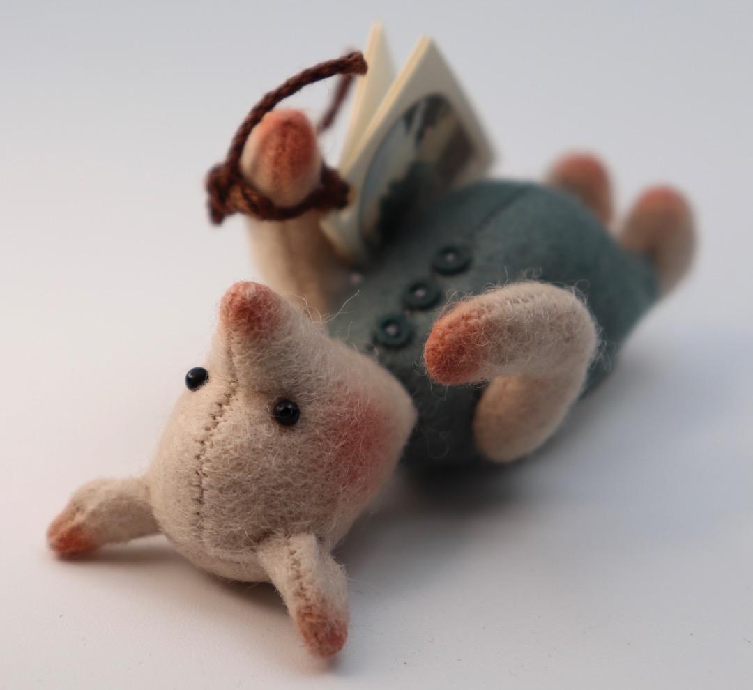 ポケット・ピグレット 7.5cm R. John Wright 1994年の作品