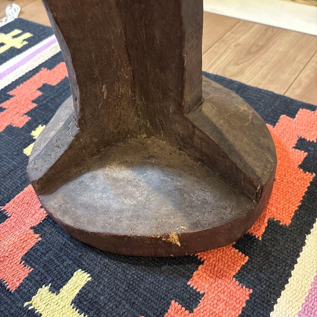 マ*ー様 <期間限定値下げ>アフリカンスツール　西アフリカ　少数民族　椅子