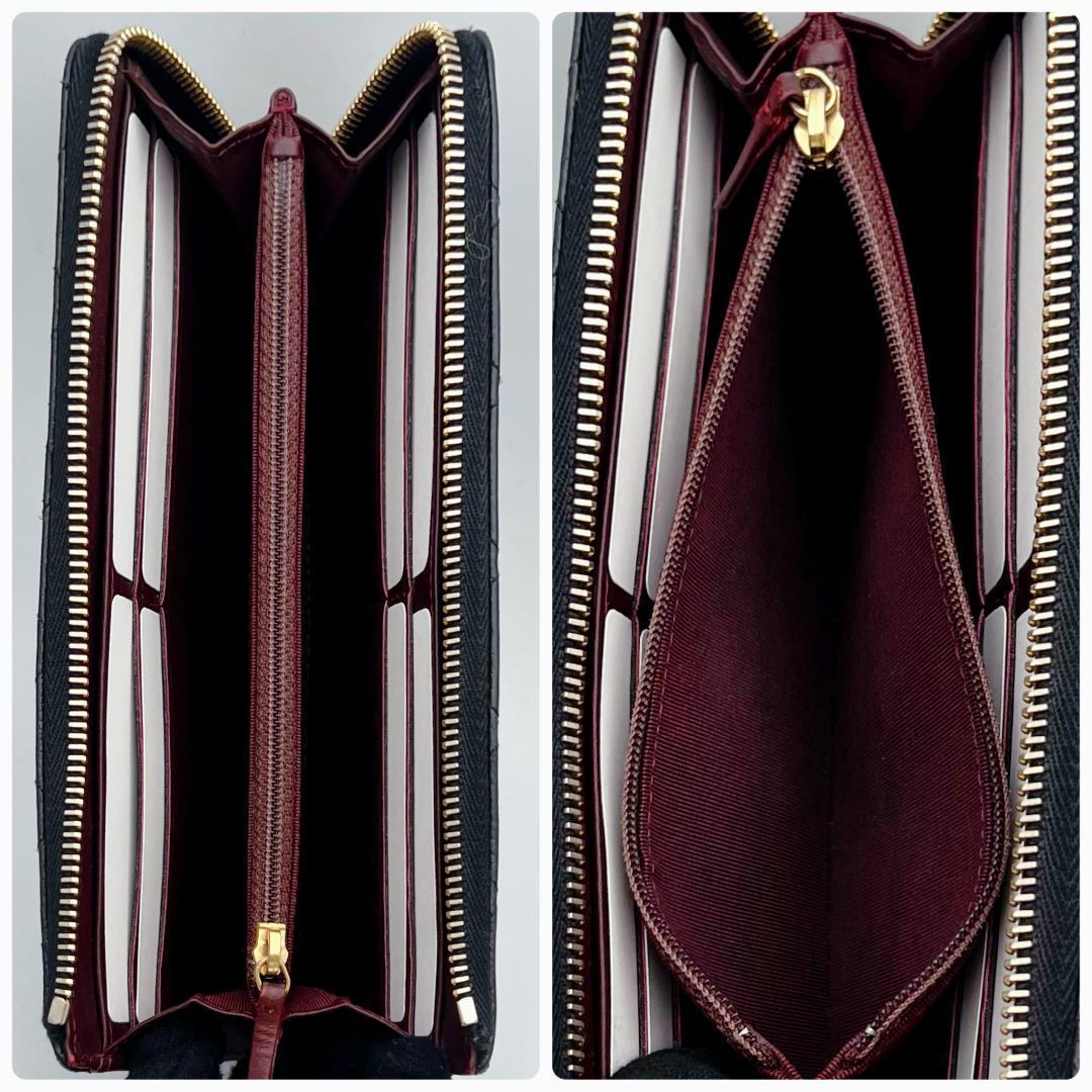 開運財布！新品未使用 シャネル マトラッセ キャビア L字財布 正規保証