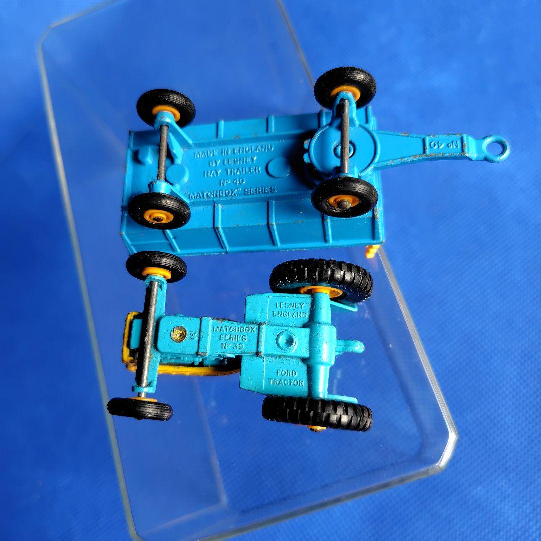 MATCHBOX No39・No40 マッチボックス　英国製　トラクター　昭和