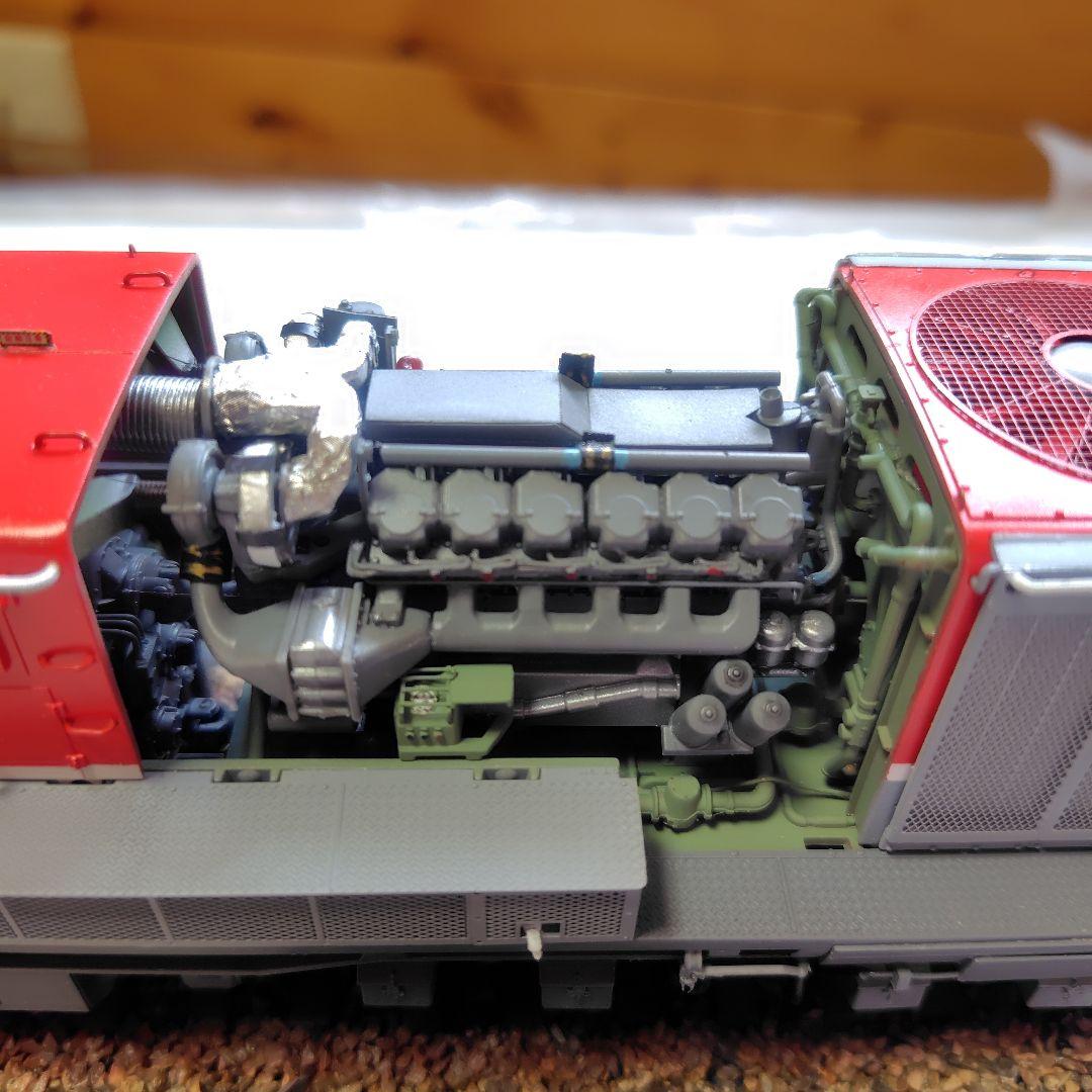 アオシマ DD51 1147 貨物更新色【完成品】 - メルカリ