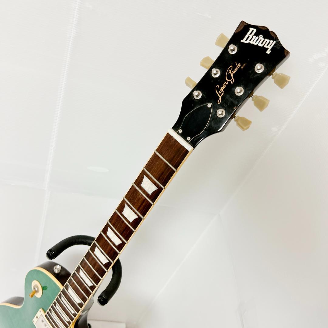 美品 Burny バーニー レスポールカスタム 激レア グリーン 緑 - メルカリ