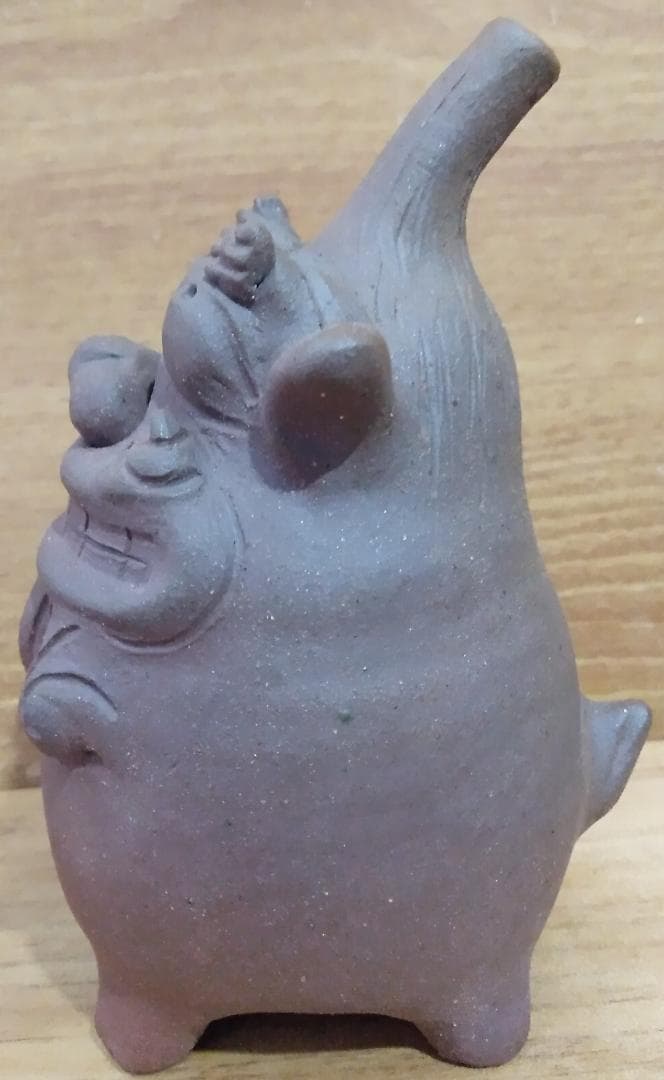 「比嘉泥佛作 しょうゆさシーサー」 沖縄/工芸品/レア/