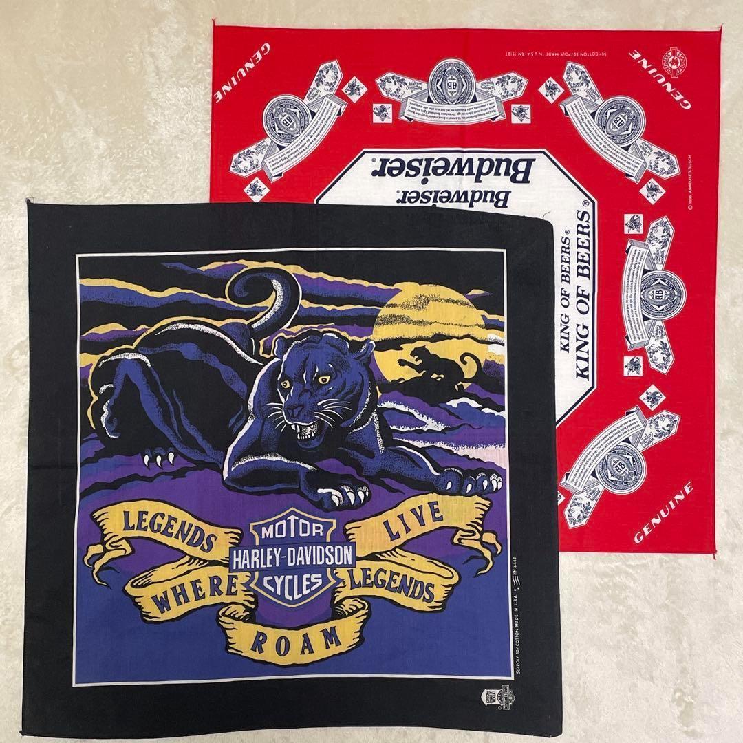 2枚！ HarleyDavidson × Budweiser 1セット限定