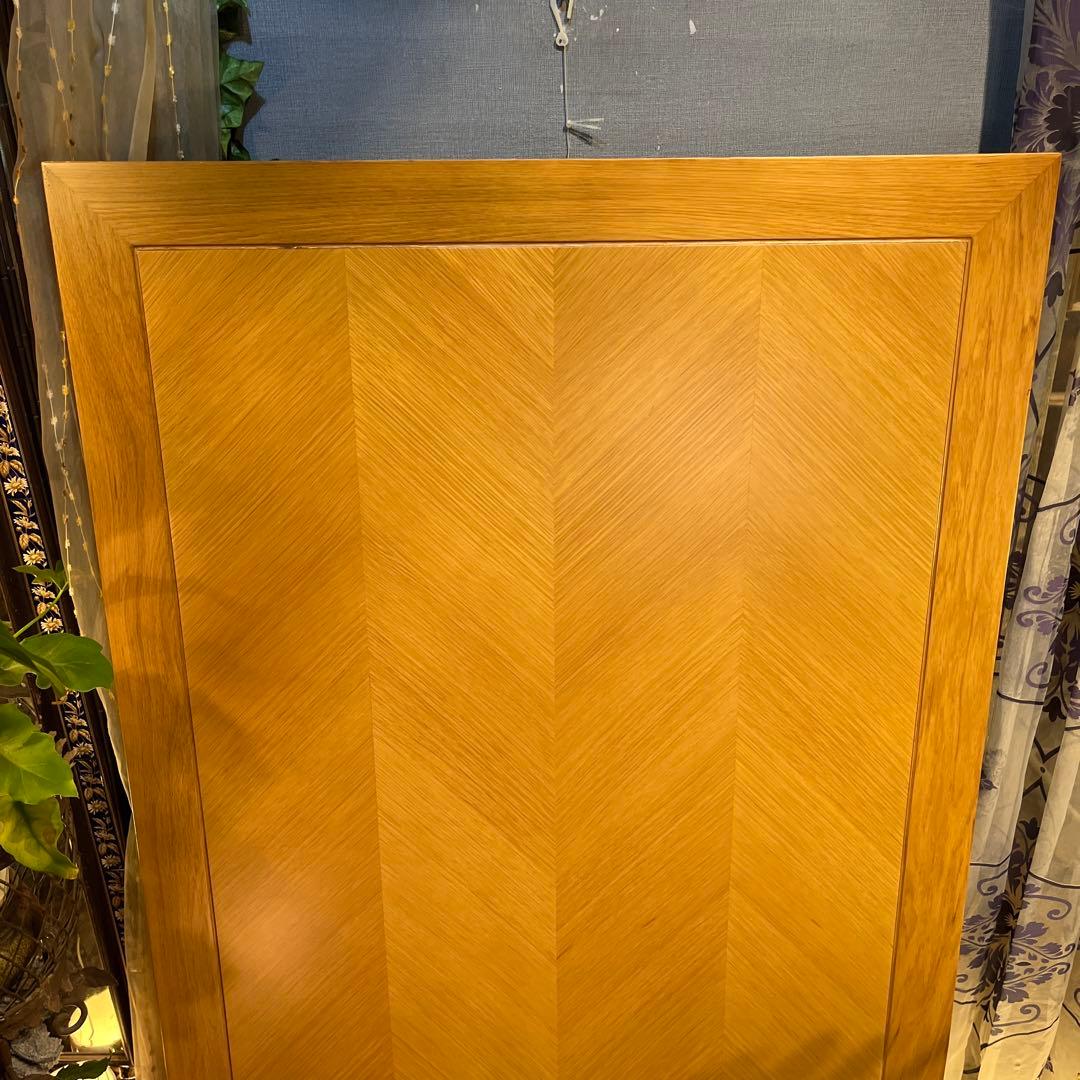 リュウ Sale ヴィンテージ ヘリンボーンデザインダイニングテーブル北欧