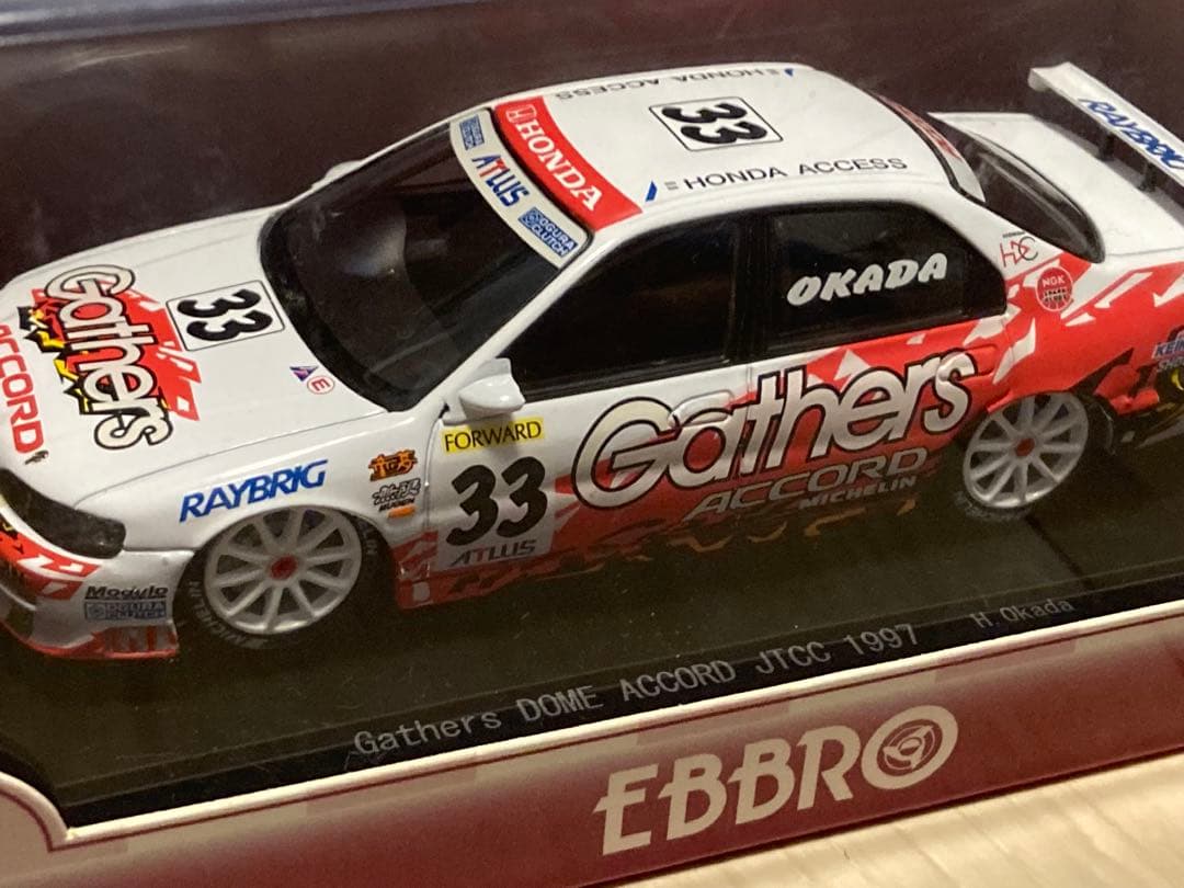 1/43 EBBRO DOME ACCORD JTCC 1997 okada 模型・プラモデル