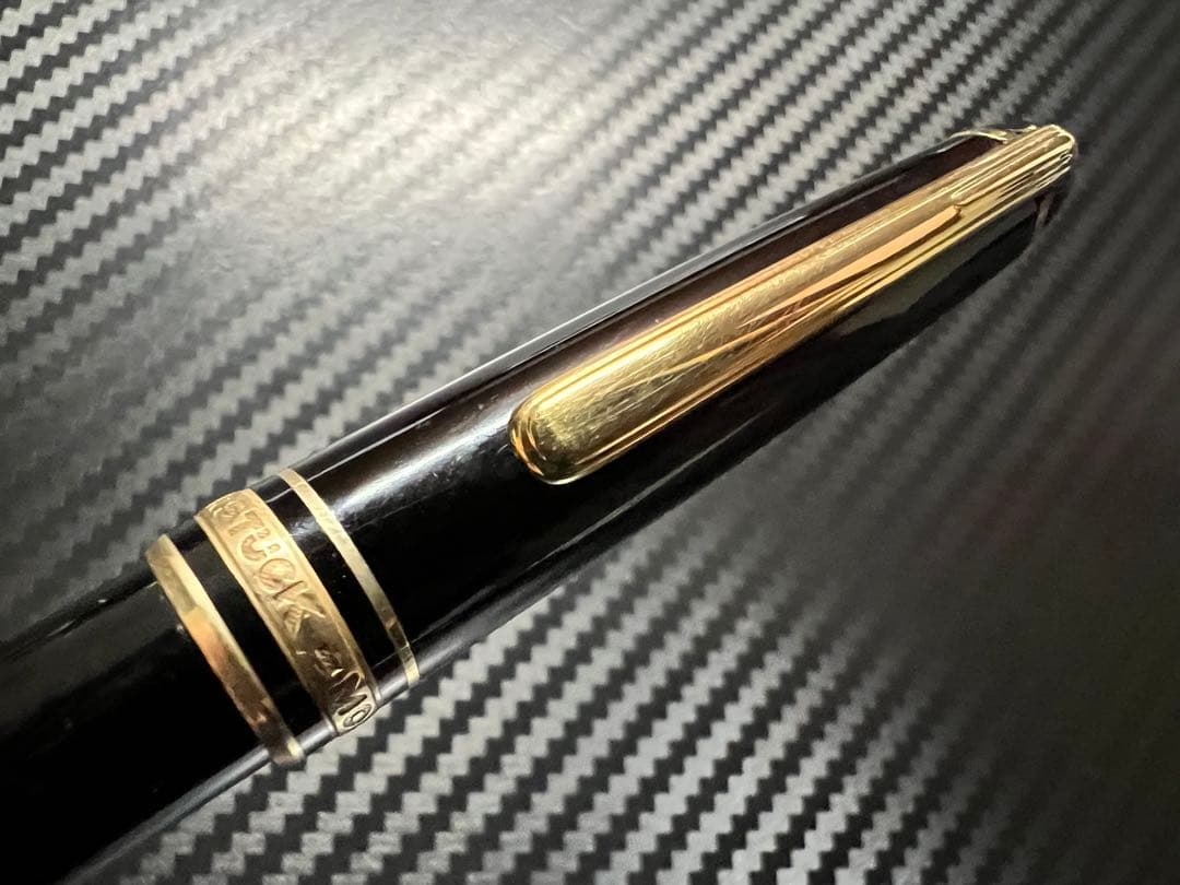 未使用に近い モンブラン 164 クラシック ボールペン ブラック