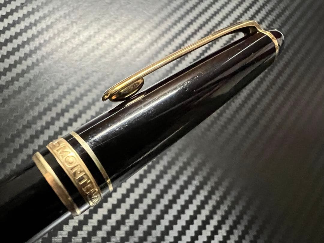 未使用に近い モンブラン 164 クラシック ボールペン ブラック