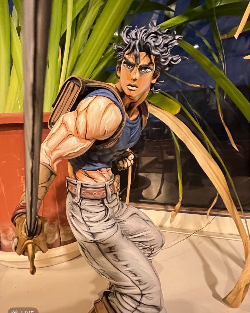 ジョナサン　ジョースター　リペイント　フィギュア　二次元塗装　ジョジョ