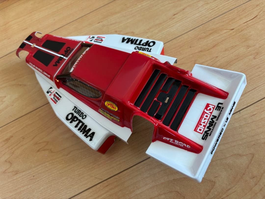 KYOSHO ターボオプティマミッドスペシャル パール塗装ボディキット 京