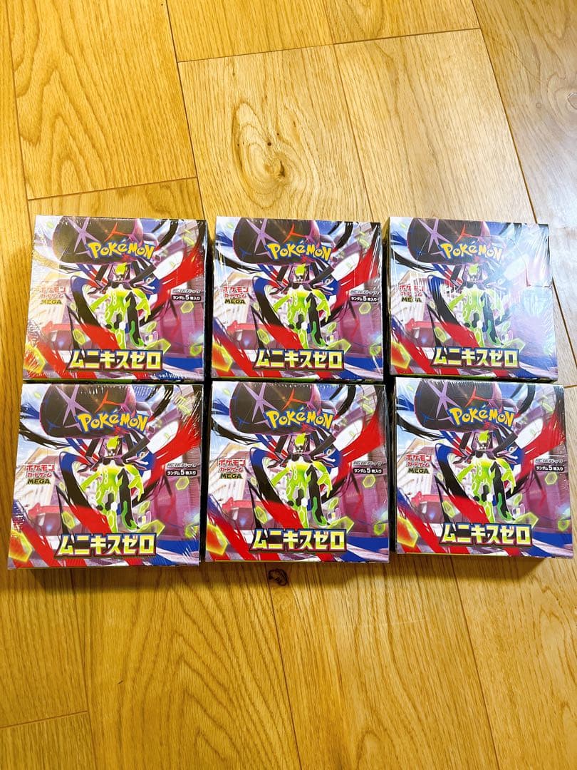 ポケモンカードゲーム ムニキスゼロ 6box シュリンク付き - メルカリ