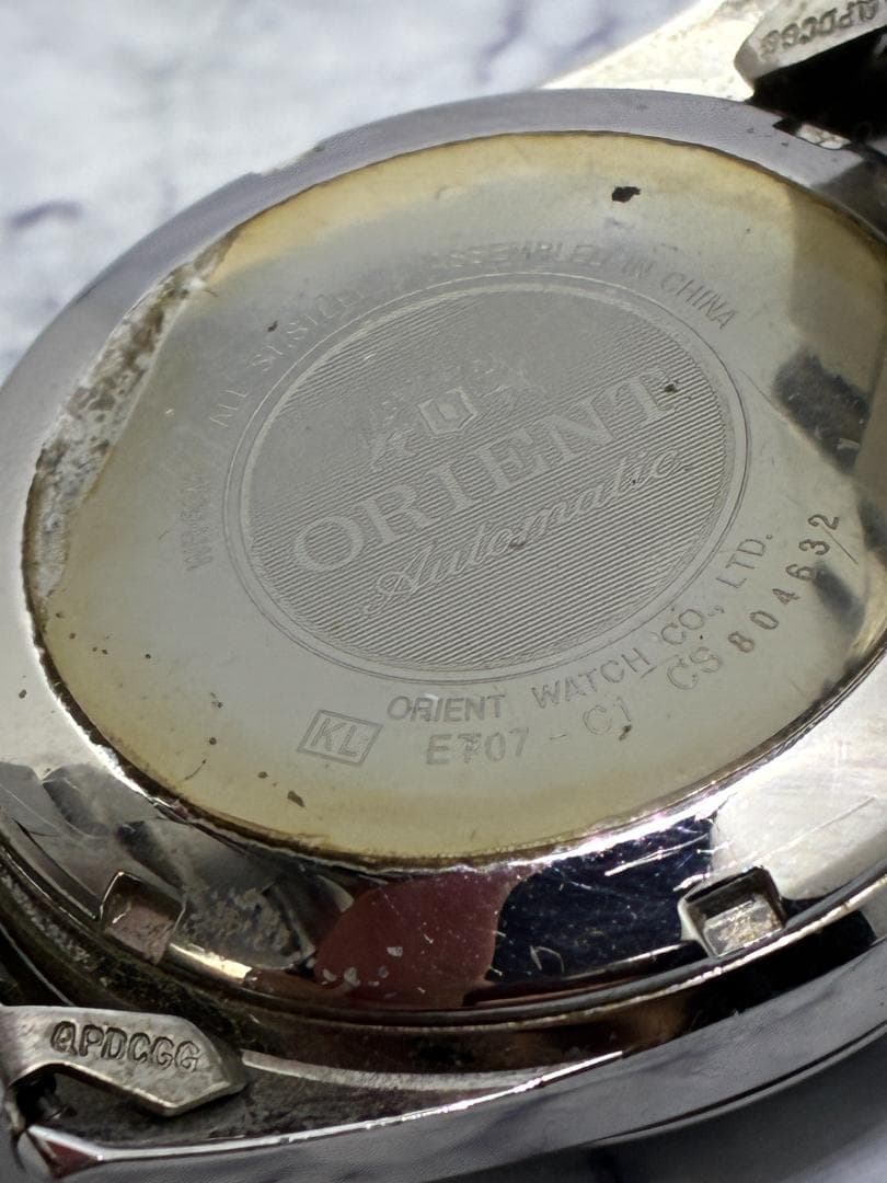 ORIENT　オリエント　オートマティック　自動巻　ET07-C1　デイデイト