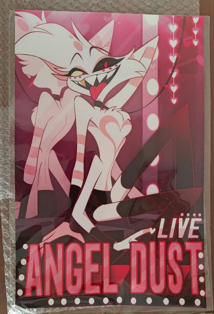 Hazbin Hotelハズビンホテル公式ポスター エンジェル・ダスト - メルカリ
