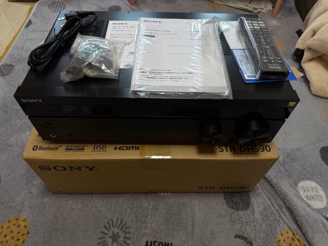 新品未使用】SONY STR-DH590 マルチチャンネルインテグレートアンプ