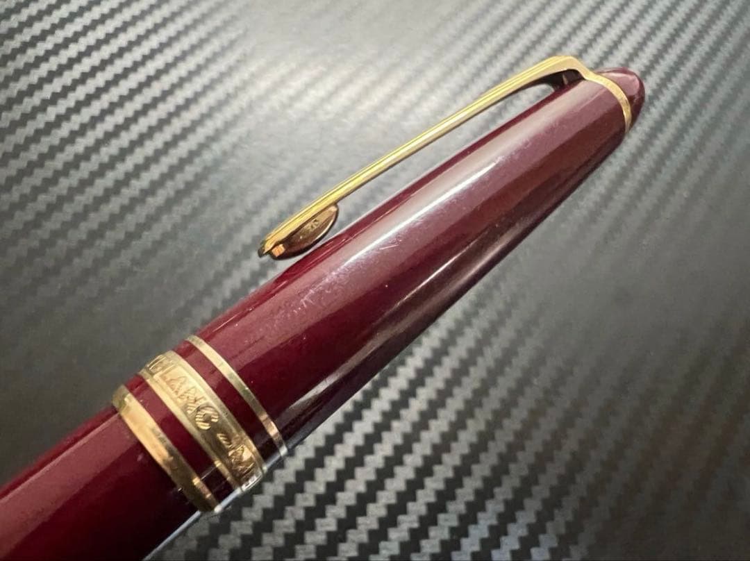 美品 モンブラン 164 ボルドー ボールペン 新品インク