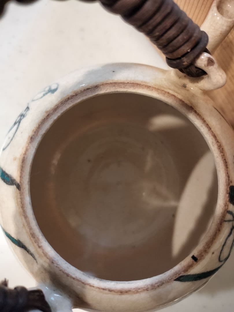 希少 古美術 美術品 清水焼 陶器 高橋道八 華中亭道八 急須 アンティーク