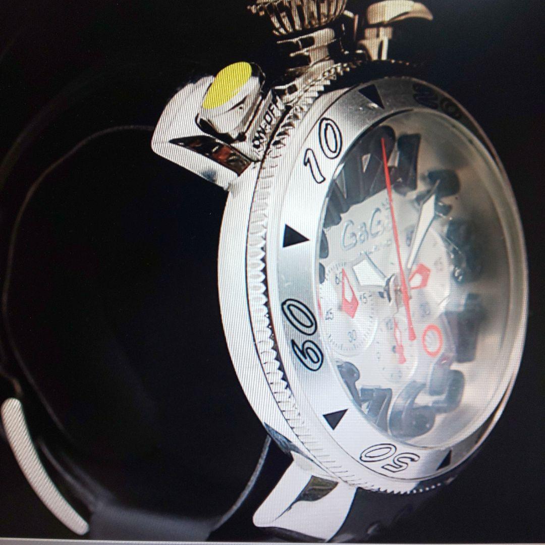 し*け様 GaGa Milano ブレッベタート シルバー文字盤