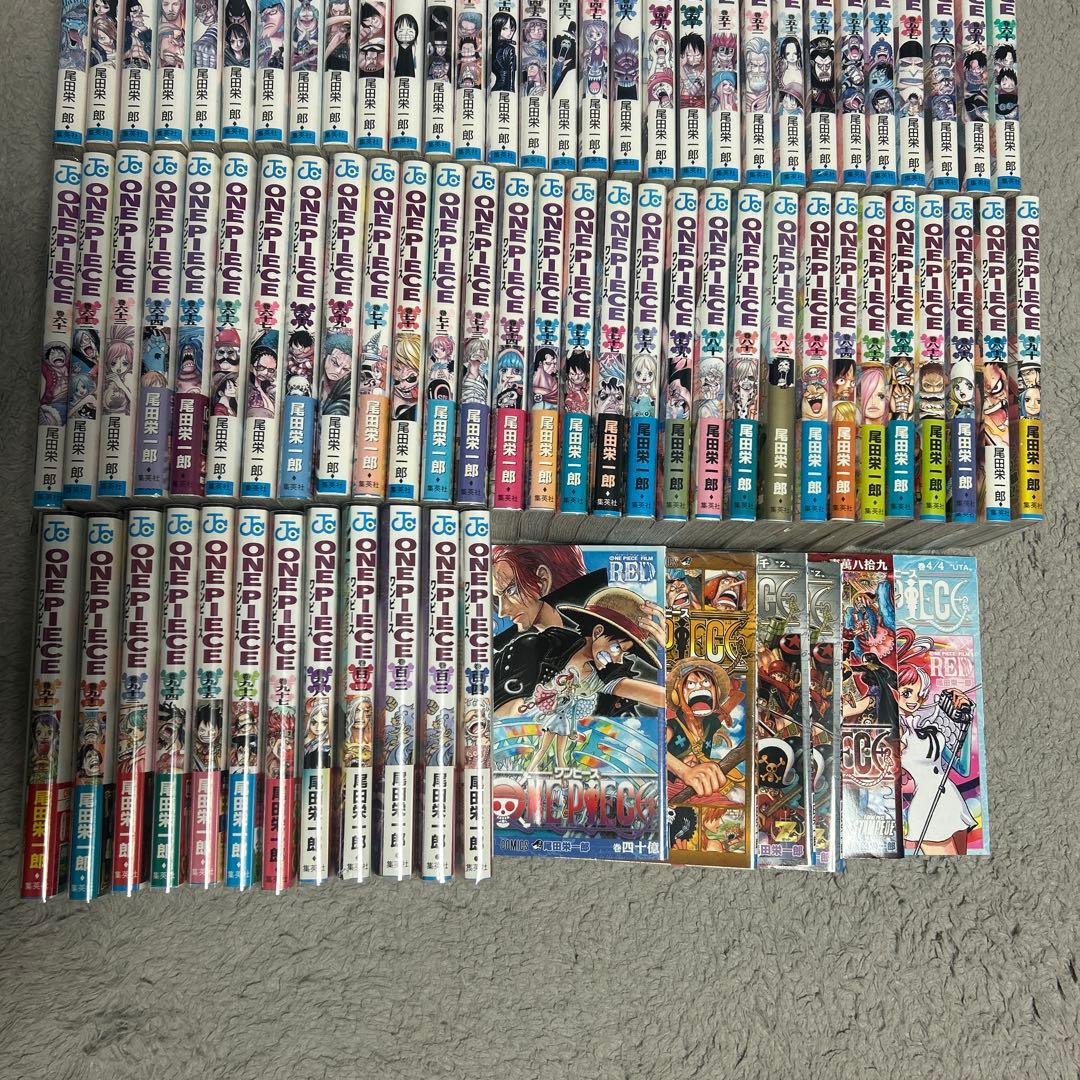 ワンピース セット 1巻〜98巻　102巻〜104巻＋特典小冊子（6冊）＋2冊