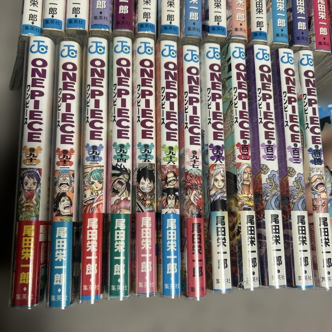 ワンピース セット 1巻〜98巻　102巻〜104巻＋特典小冊子（6冊）＋2冊