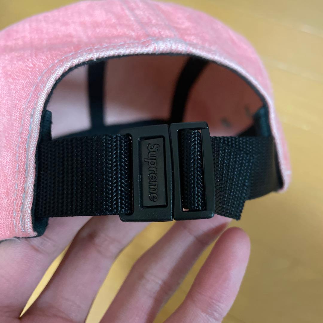 Supreme ピンク ワークキャップ - メルカリ